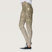 Leggings Cadeau moderne Parties scintillant or étincelles (Gauche)