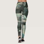 Leggings cadeau moto vintage (Dos)