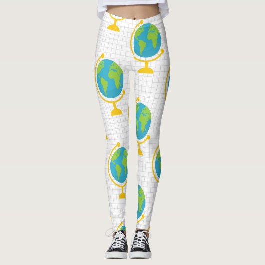 Leggings Cadeau pour Enseignant | L'Art d'Enseigner (Devant)