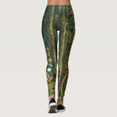 Leggings Cadeaux cyclables vintages (Dos)