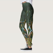 Leggings Cadeaux cyclables vintages (Gauche)