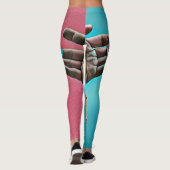 Leggings Cadeaux de basse guitariste (Dos)