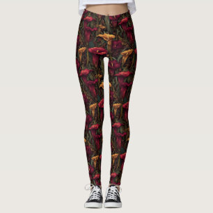 Leggings Cadeaux de Fête de Mariage Fleur de Lys Pétale Hal