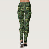 Leggings Cadeaux de maternité sur le thème des fleurs d'ané (Dos)