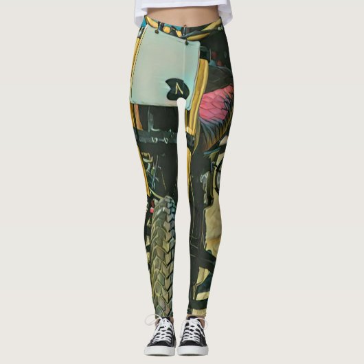 Leggings Cadeaux de moto (Devant)