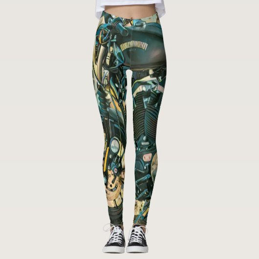 Leggings Cadeaux de moto (Devant)