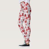 Leggings Cadeaux de Noël (Gauche)
