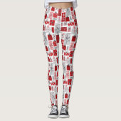 Leggings Cadeaux de Noël (Devant)