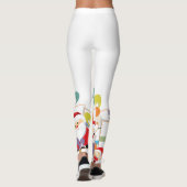 Leggings Cadeaux de Noël au Père Noël (Dos)