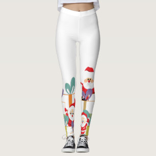 Leggings Cadeaux de Noël au Père Noël