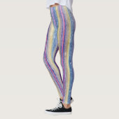 Leggings cadeaux en bois coloré (Gauche)