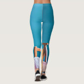 Leggings Cadeaux guitaristes (Dos)
