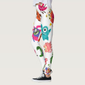 Leggings Cadeaux Monster Pour Enfants  (Gauche)