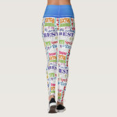 Leggings Cadeaux Uniques Et Spéciaux 70e Anniversaire (Dos)