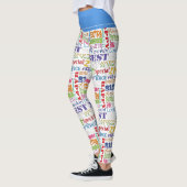 Leggings Cadeaux Uniques Et Spéciaux De Fête Du 21E Anniver (Gauche)