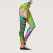 Leggings Cadre créatif Memphis Design moderne (Droite)