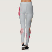 Leggings Cadre de fleurs (Dos)