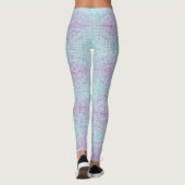 Leggings Cadre déformé 01,w BG blanc (Dos)