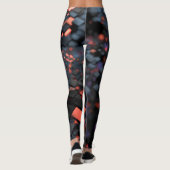 Leggings Cadre Isomètre (noir) (Dos)