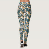 Leggings Café de corgi - guêtres (Dos)