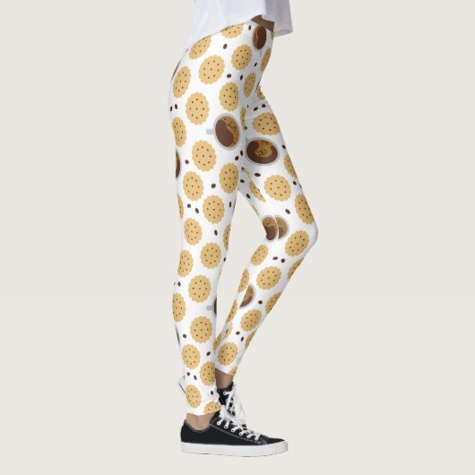 Leggings Café et cookies (Droite)