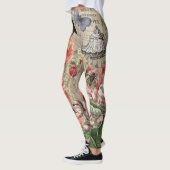 Leggings Café Lady Victorian Femme Rose Classy (Gauche)