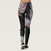 Leggings CAFÉ TORDU (image microscopique changée de café) (Dos)