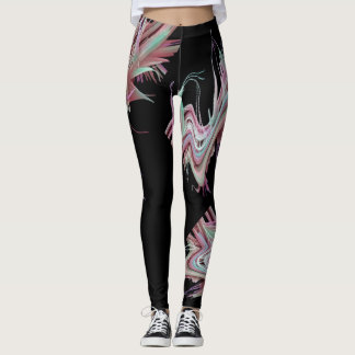 Leggings CAFÉ TORDU (image microscopique changée de café)