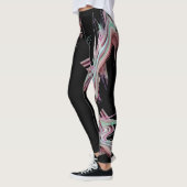 Leggings CAFÉ TORDU (image microscopique changée de café) (Gauche)