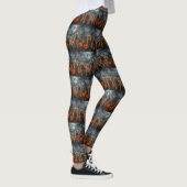 Leggings Cairn Terrier Halloween Éffrayant (Droite)
