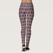 Leggings Calculatrice Nerd des mathématiques de l'enseignem (Dos)