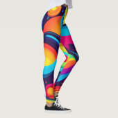 Leggings Caléidoscope cosmique (Droite)