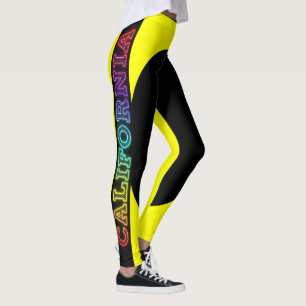 Leggings Californie Grizzly Bear et Star