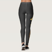 Leggings Calligraphie coréenne Lune (Dos)