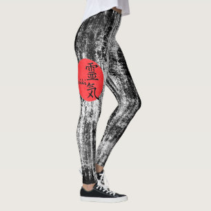 Leggings Calligraphie Reiki et Mot 1
