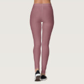 Leggings Calm & simple visual mauve textured background (Dos)