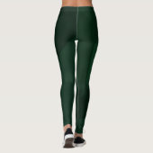 Leggings Caméléon vert mignon (Dos)