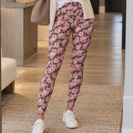 Leggings Camélia Rose Pâle