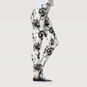 Leggings Camélias de style japonais (Droite)
