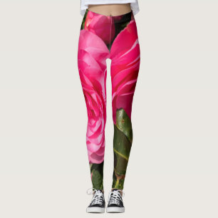 Leggings Camellia rose