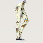 Leggings Camels Caravan Motif décoratif sans couture (Droite)