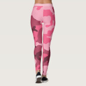 Leggings Caméra urbain rose (Dos)
