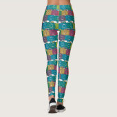 Leggings Caméras multicolores (Dos)