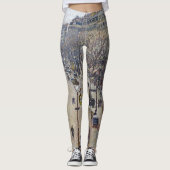 Leggings Camille Pissarro - Boulevard Montmartre, matin (Devant)