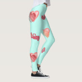 Leggings Camion Red Heart Valentine's Day Legings (Droite)