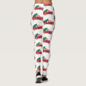 Leggings Camion rouge et arbre (Dos)