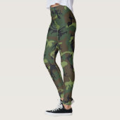 Leggings Camion Woodland personnalisé (Gauche)