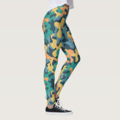 Leggings Camo à signature arc-en-ciel muet (Droite)