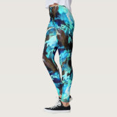 Leggings Camo Bleus (Gauche)