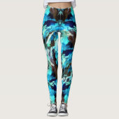 Leggings Camo Bleus (Devant)
